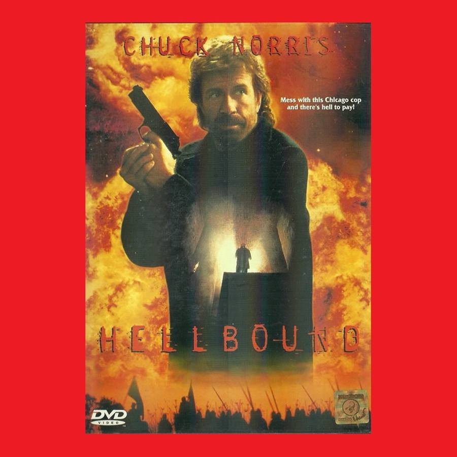SALE! RARE DVD - CHUCK NORRIS HELLBOUND  -  REGION 2 EDITION