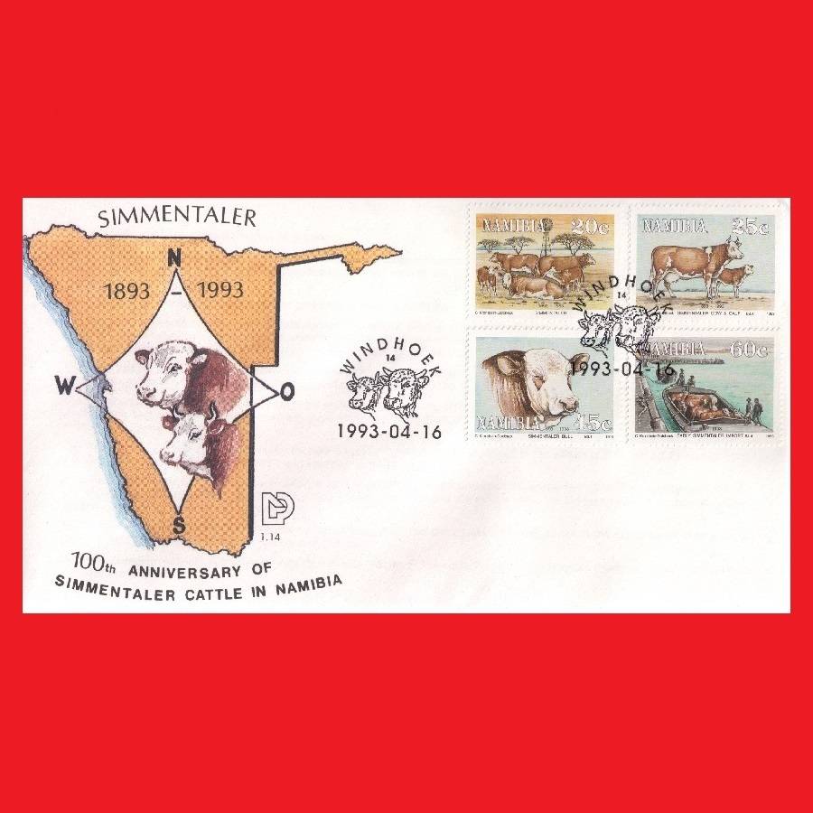 Namibia First Day Cover 1993/04/16