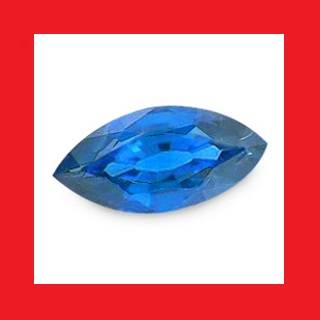 SAPPHIRE (Thailand) - Faceted Blue Marquise Shape - 0.44cts