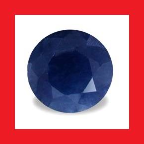 MIDNIGHT BLUE SAPPHIRE - ROUND FACET - 1.080cts
