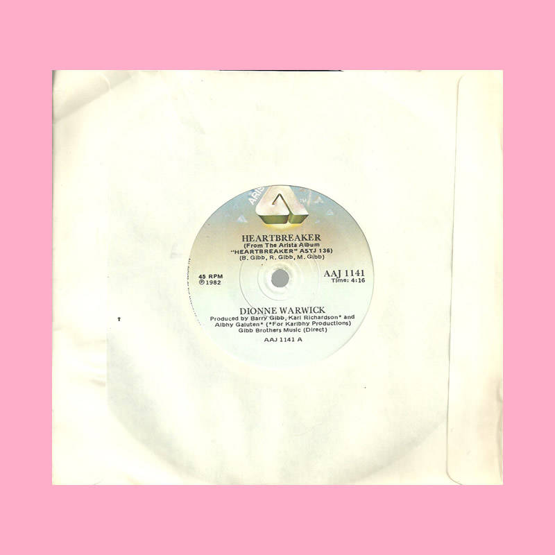 SEVEN SINGLE - HEARTBREAKER BY DIONNE WARWICK