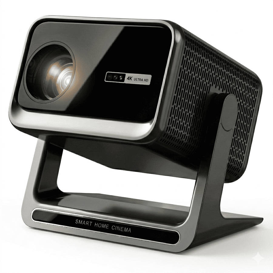 X8 Smart 4K Projector - 850 ANSI Lumens, Native 1080P, Android 9.0 & Auto Focus | Next-Gen Home T...