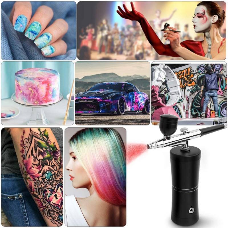 BubbleBean Portable Mini Airbrush