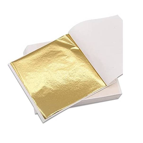 BubbleBean - Artists Leaf Sheets - Metallic Gold