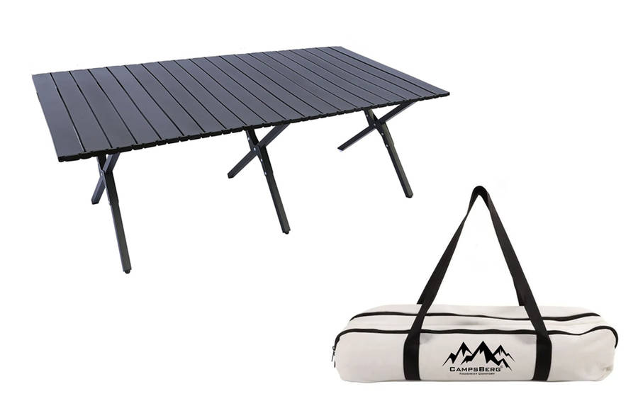 CampsBerg - Large Compact Camping Table - 120cm