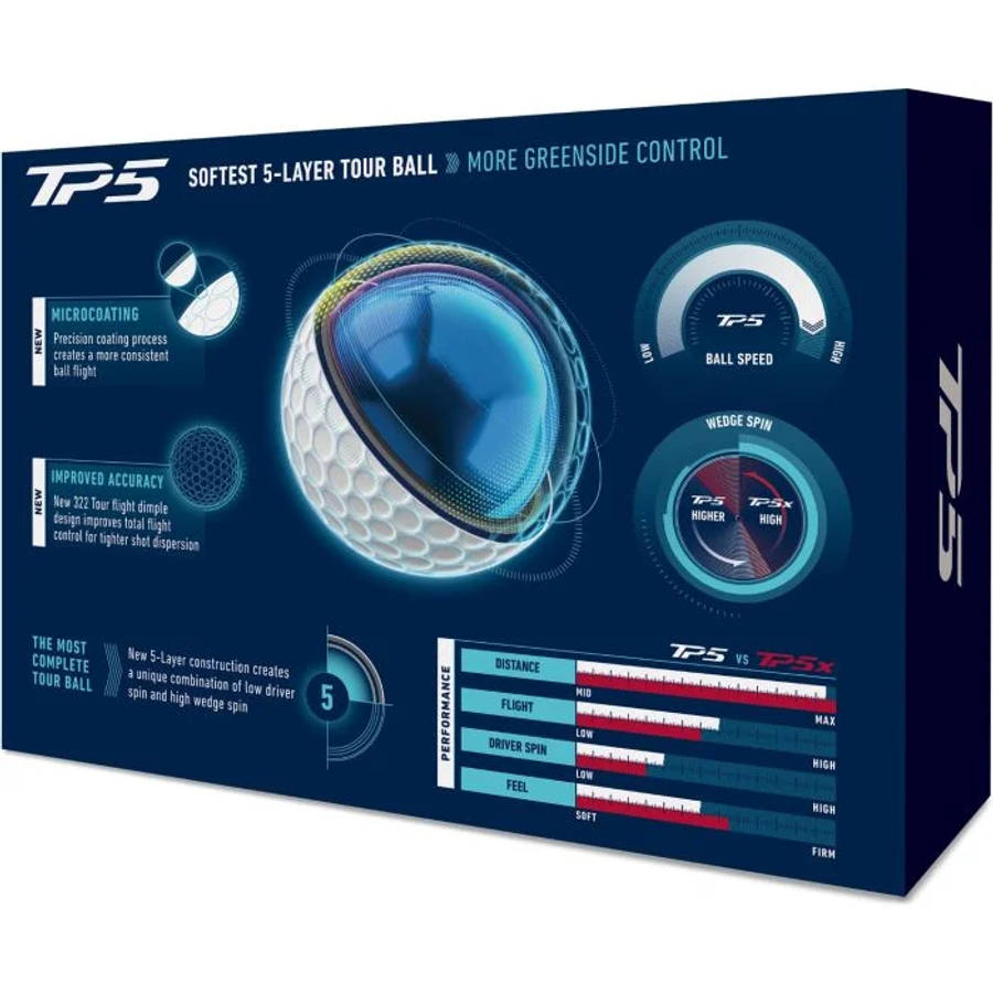 TaylorMade TP5 Golf Balls 2026 (12)