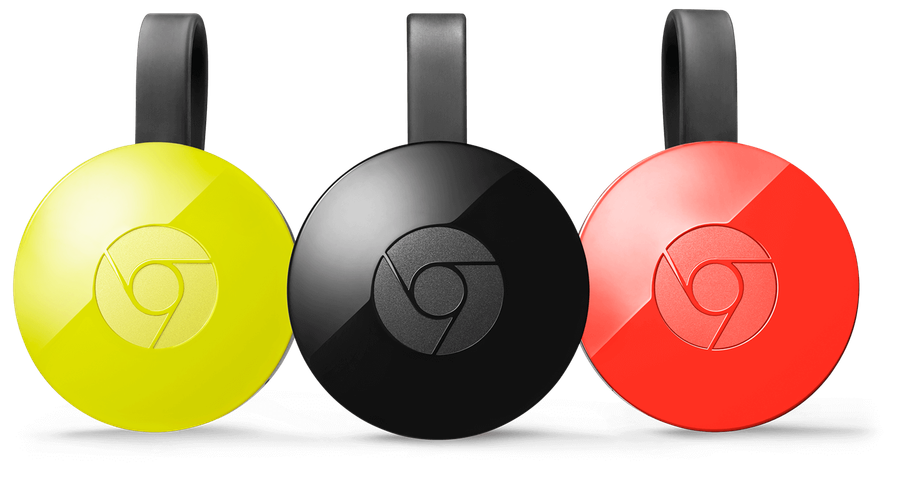 GOOGLE CHROMECAST 2 ver. 2015 HDMI STREAMING MEDIA PLAYER YOUTUBE INFINITY WiFi