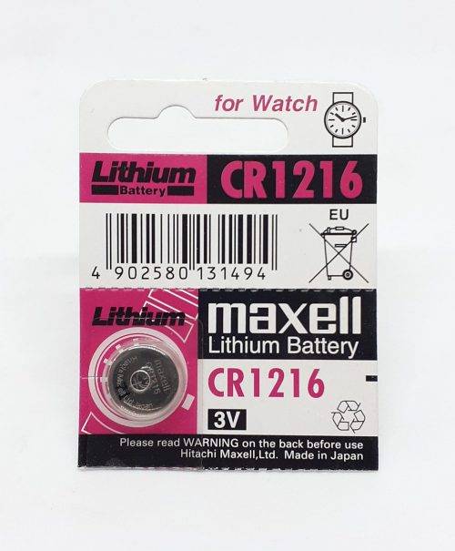 Maxell CR1216-C5 3V Lithium Battery