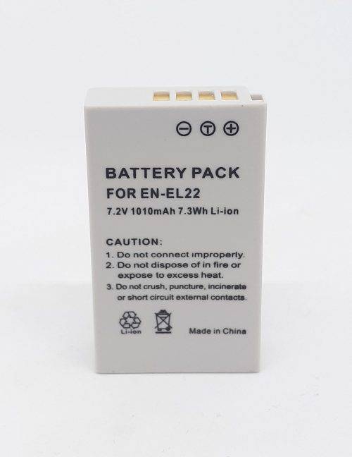 GPB Nikon EN-EL22 Rechargeable Digital Camera Battery