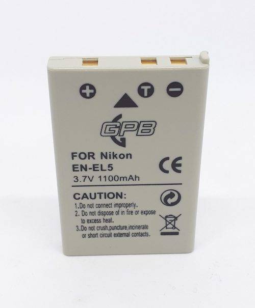 GPB Nikon EN-EL5 Rechargeable Digital Camera Battery