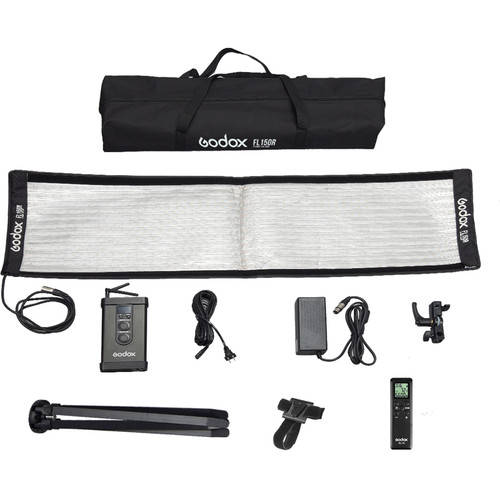 Godox FL150R Flexible LED Light (30x120cm) with softbox and grid