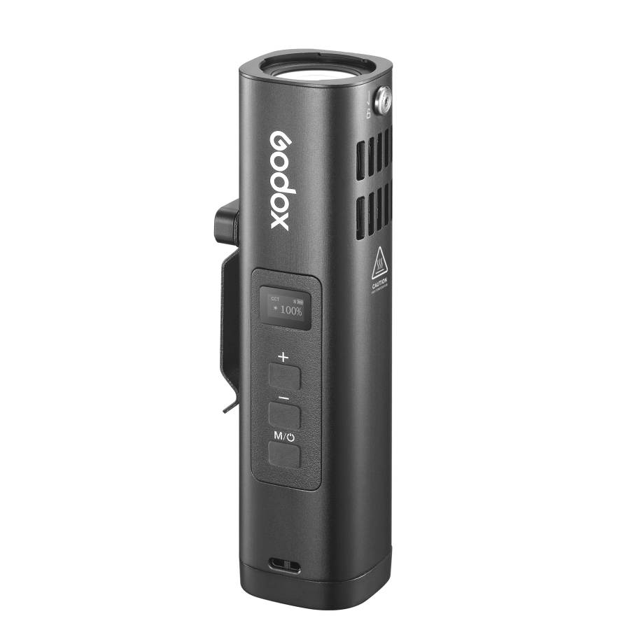 Godox FL15Bi Bi-Colour LED Video Flashlight with Zoom Lens & Barndoors