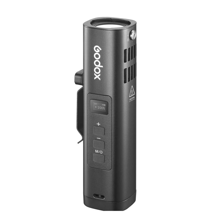 Godox FL15Bi Bi-Colour LED Video Flashlight with Zoom Lens & Barndoors