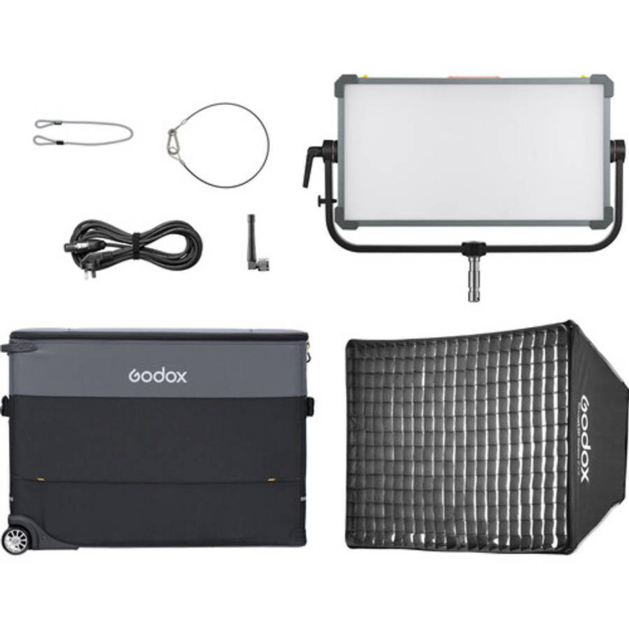 Godox Knowled P600R RGB LED Light Panel with Case (Travel Kit)