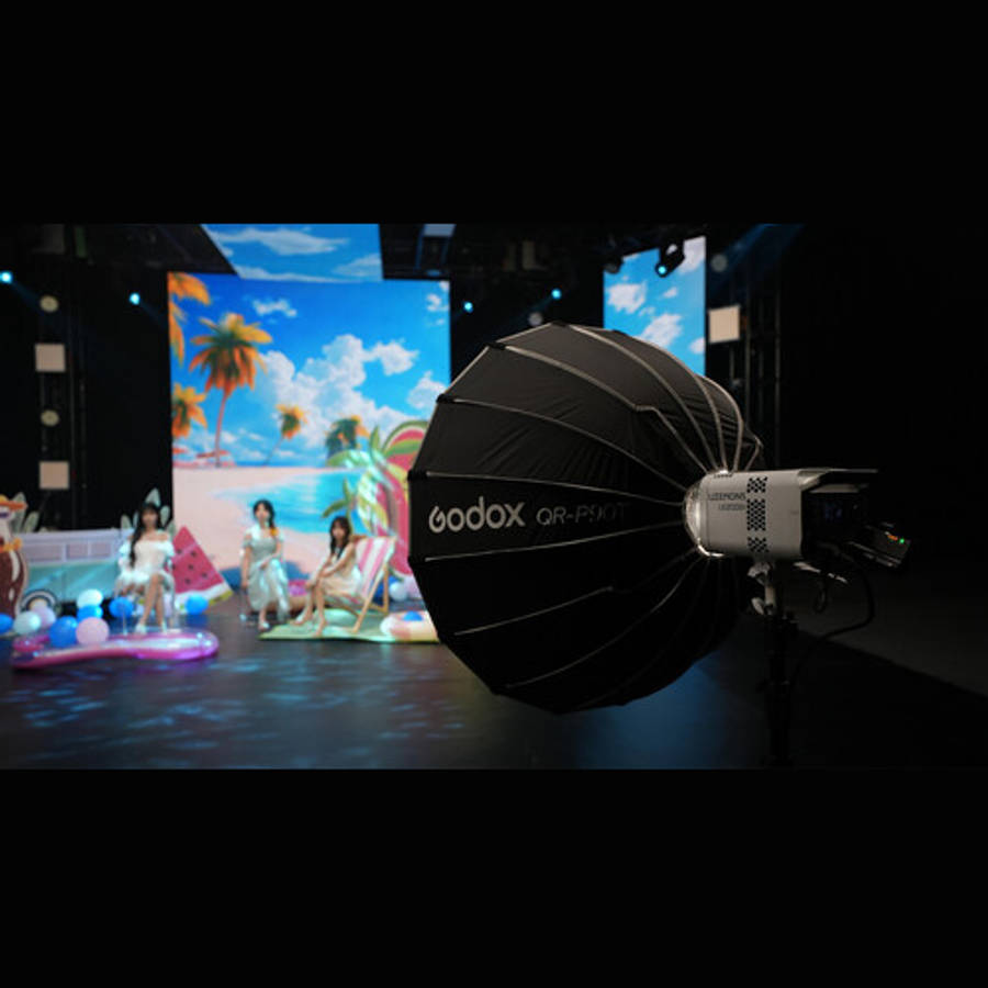 Godox Litemons LE200Bi Bi-Colour LED Monolight (Black)