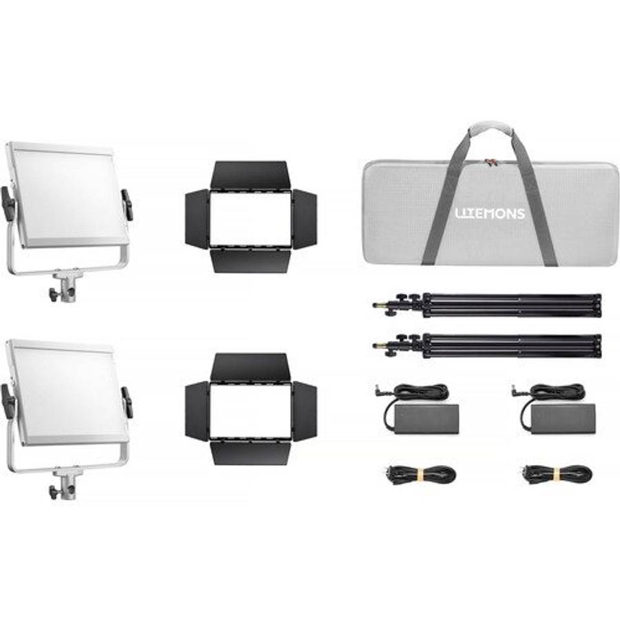 Godox Litemons LP600R RGB LED Light Panel 2 Light Kit