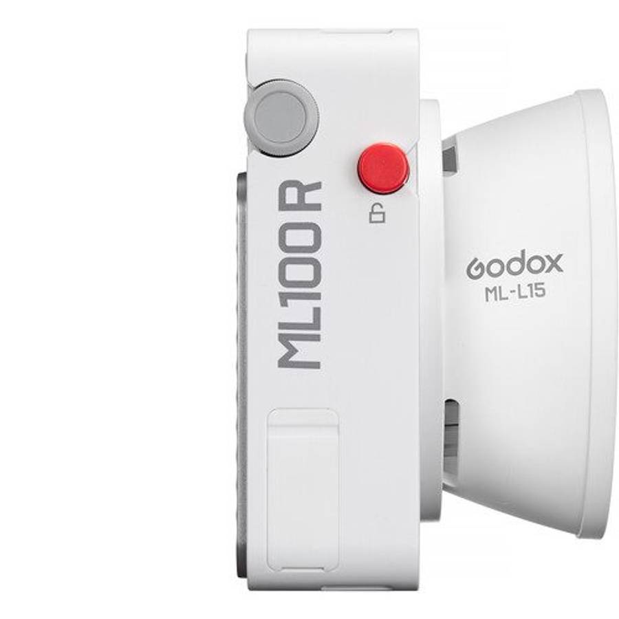 Godox ML100R RGB Portable LED Light Kit2 (36° Lens & NP-F Handgrip)