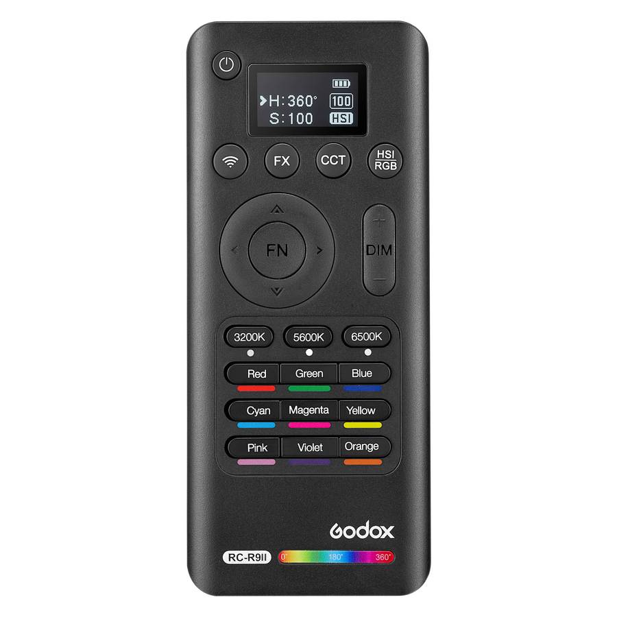 Godox RC-R9II 2.4GHz Remote Control for Godox RGB LED Lights