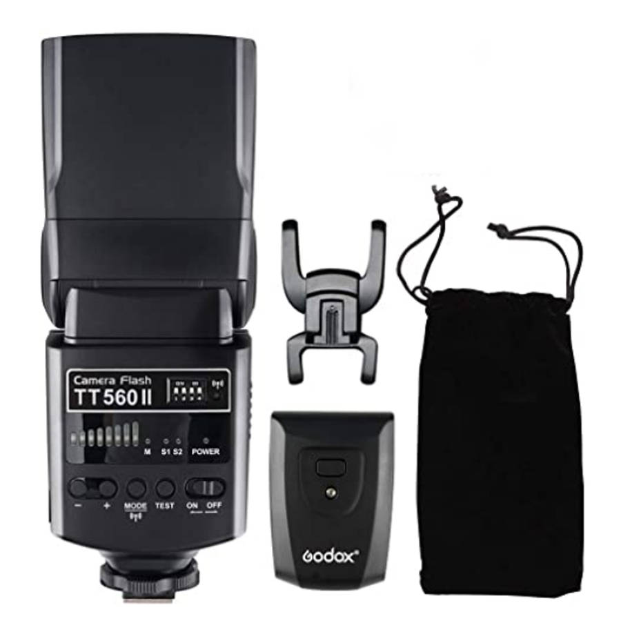 Godox TT560II Thinklite Flash for Canon, Nikon, Pentax, Olympus and Panasonic DSLR Cameras