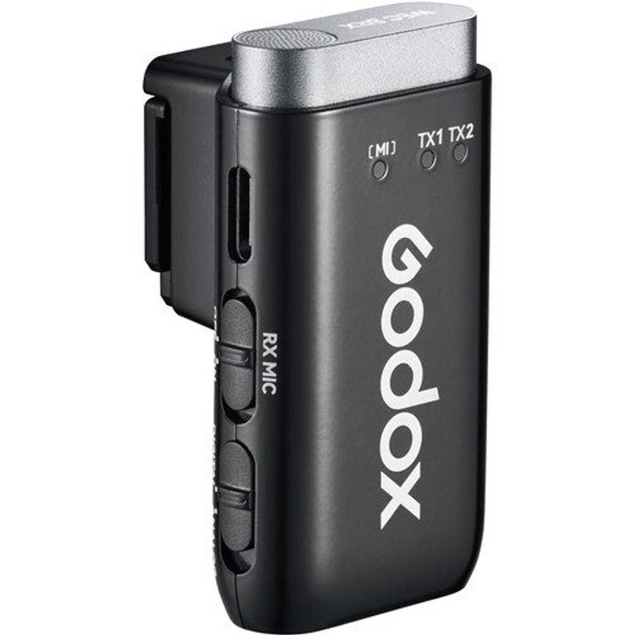 Godox WEC-S 2-Person Wireless Microphone System for Sony Cameras (2.4 GHz)