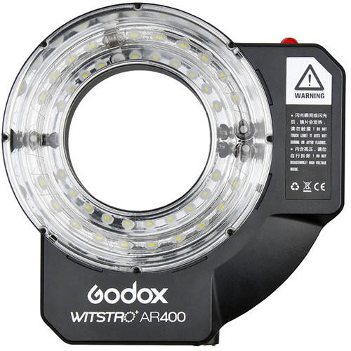 Godox AR400 Wistro Ring Flash + LED