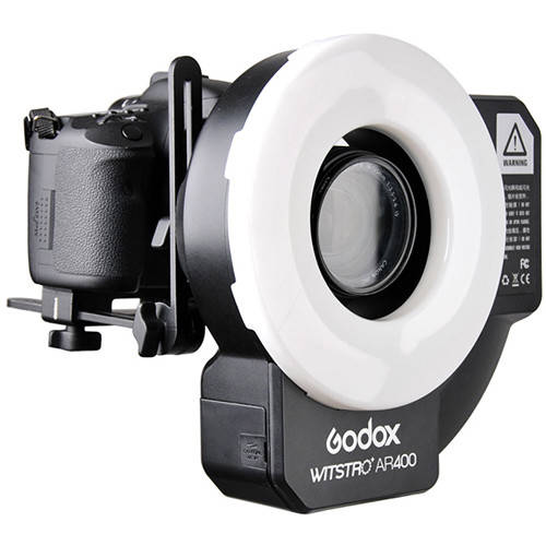 Godox AR400 Wistro Ring Flash + LED