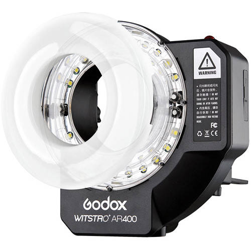 Godox AR400 Wistro Ring Flash + LED