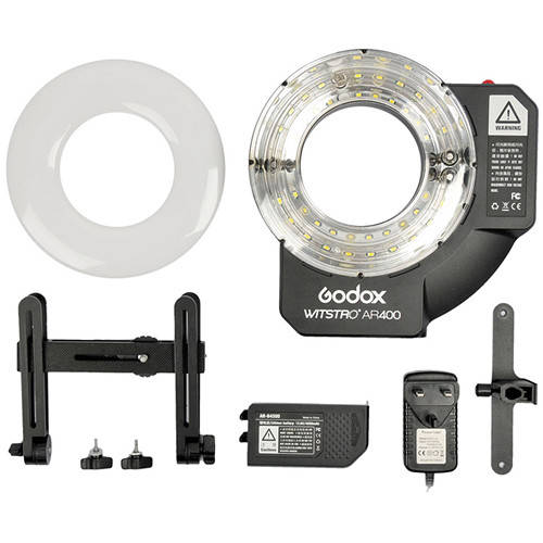 Godox AR400 Wistro Ring Flash + LED