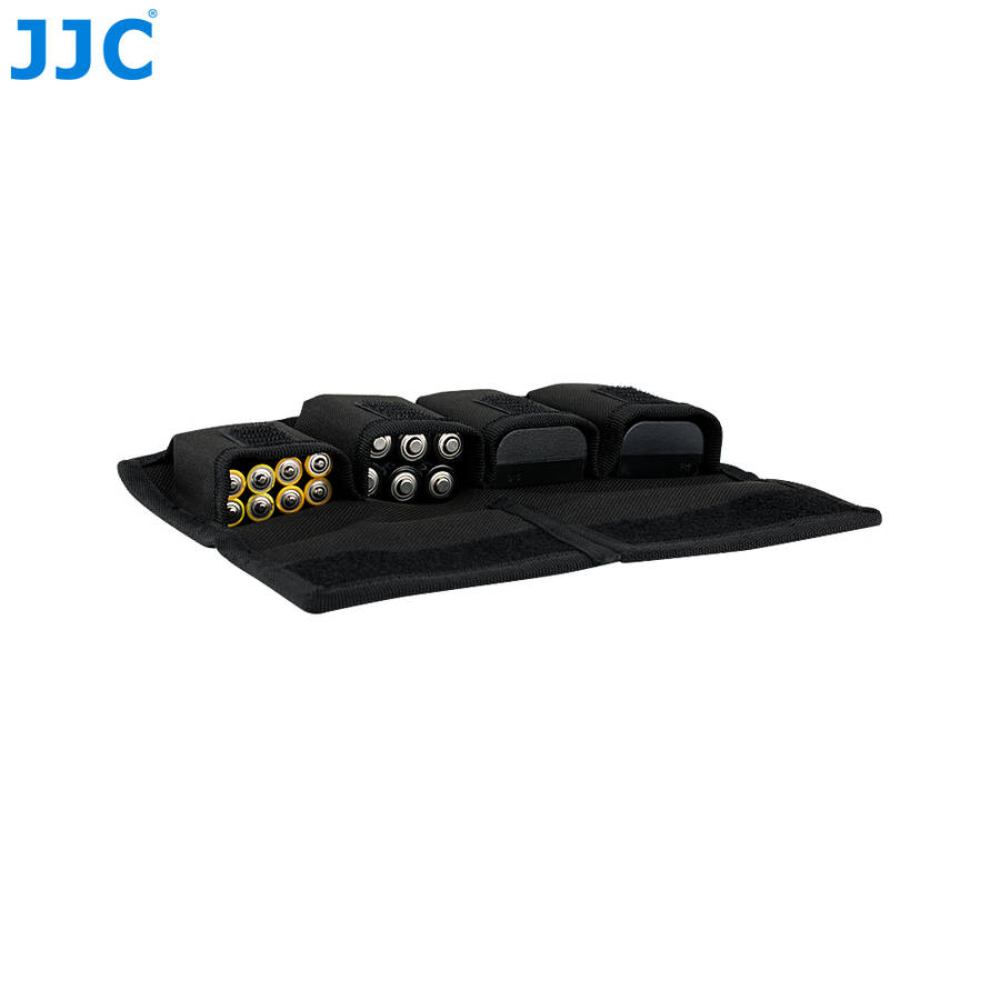 JJC BC-P4 Battery Pouch for 2 x Camera Batteries & Memory Cards
