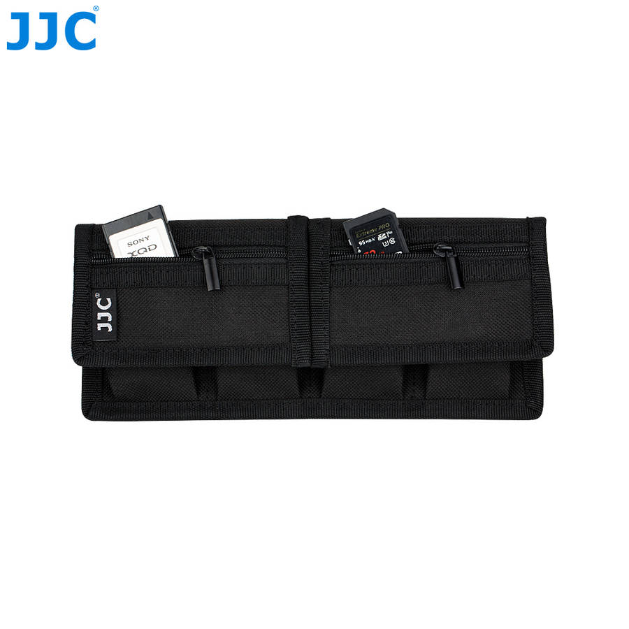 JJC BC-P4 Battery Pouch for 2 x Camera Batteries & Memory Cards