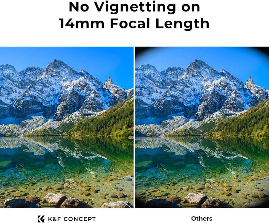 K&F Concept 52mm UV/CPL/ND Lens Nano-K Filter Kit