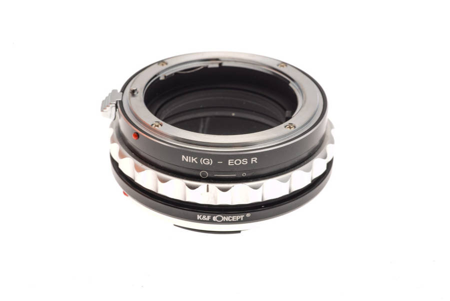 K&F Concept Lens Mount Adapter for Nikon G Lenses to Canon EOS R Camera Body