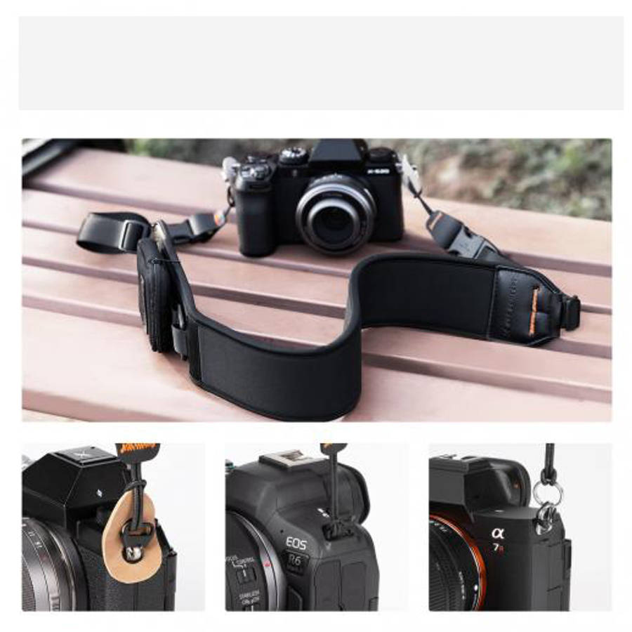 K&F Urban Wander Camera Neck Strap (Black)