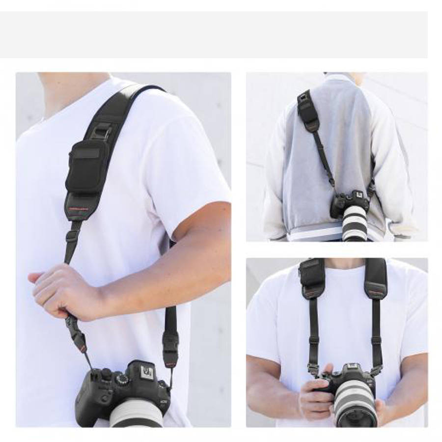 K&F Urban Wander Camera Neck Strap (Black)
