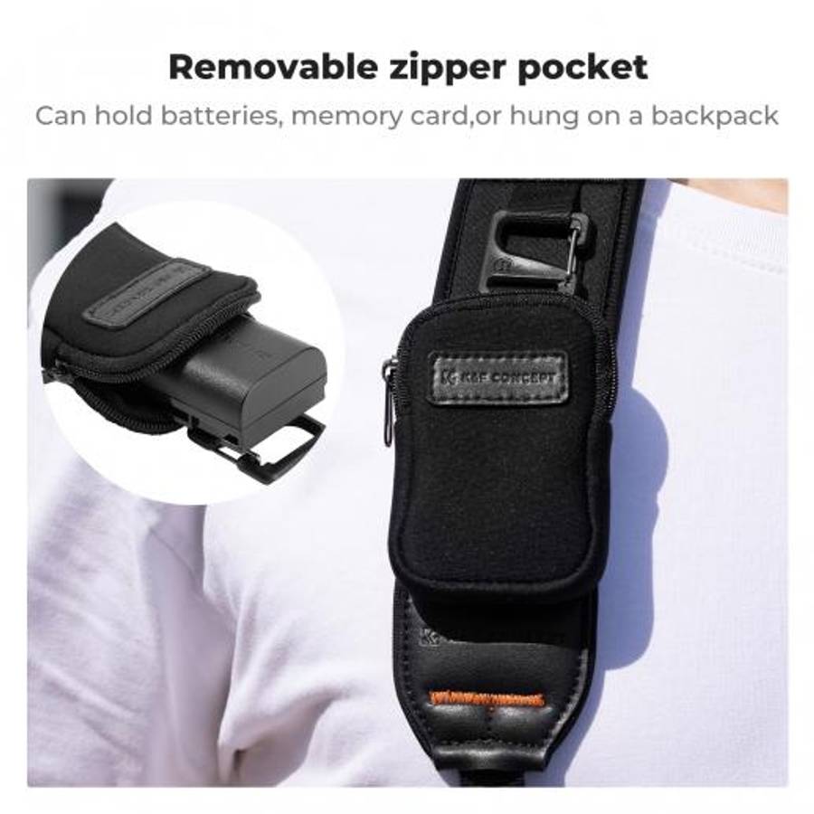 K&F Urban Wander Camera Neck Strap (Black)