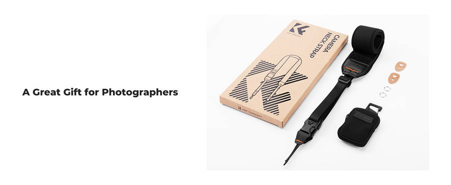 K&F Urban Wander Camera Neck Strap (Black)