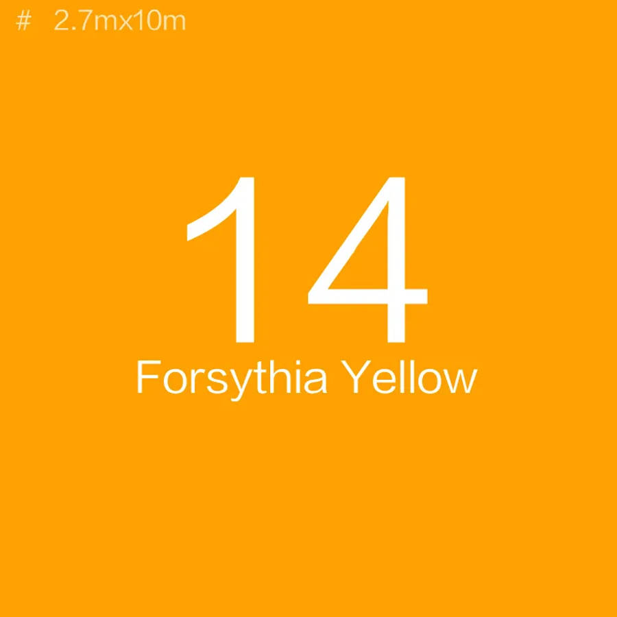 Paper Backdrop Forsythia Yellow (2.7 x 10m)