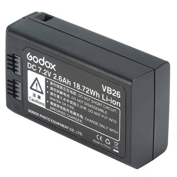 Godox VB-26 Li-Ion Battery Pack for V1 Round Head Speedlite