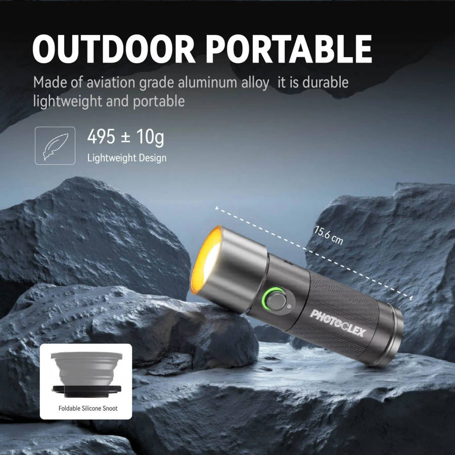 Photoolex TF LS 104FS Focusable Video Light