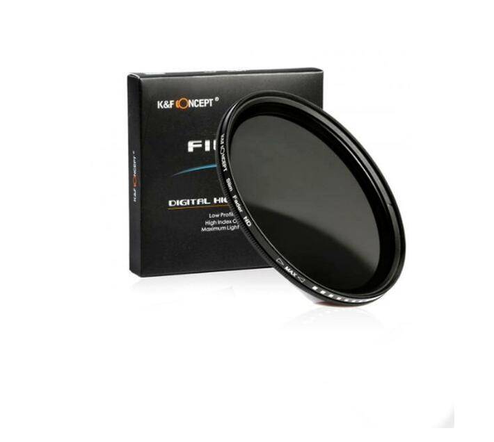 K&F 37mm ND2 to ND400 Variable Neutral Density Lens Filter