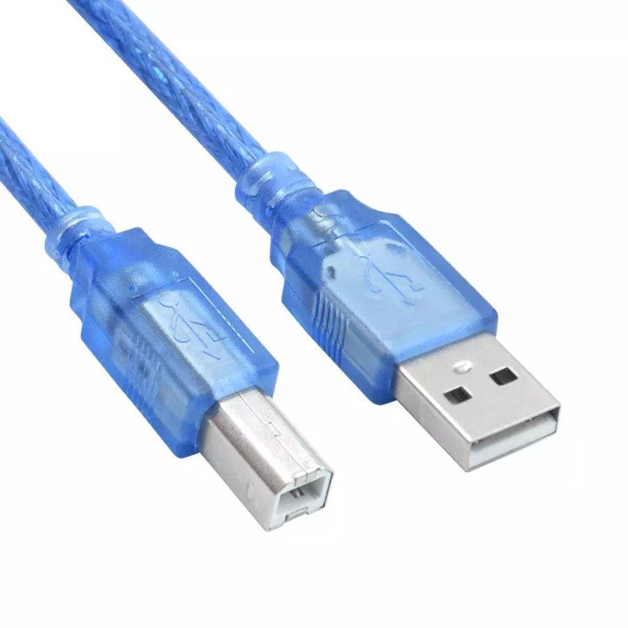 5 Meter USB Printer Cable - USB 2.0 Device Cable (Standard USB Type A to Type B (Square Type)