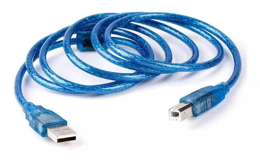 3 Meter Shielded USB Printer Cable (USB Type A to Type B) | with Ferrite Cores for EMI Reduction
