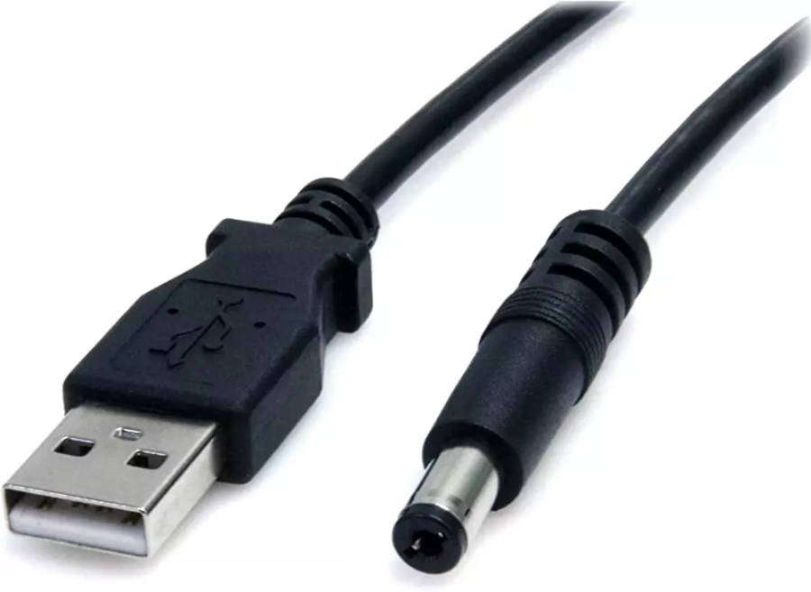 1 Meter 5 volt USB to DC Power Cable
