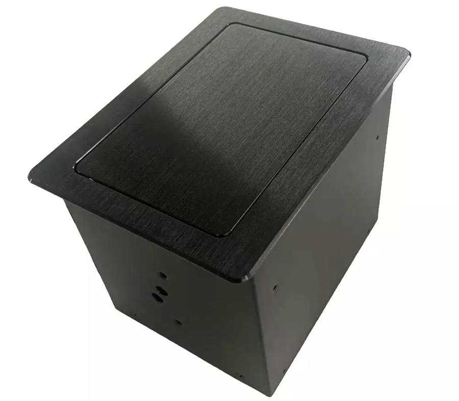 Gas Popup Panel / Popup Desk with 3pin Electrical Plug and HDMI, Displayport, Audio, RJ45 Network...