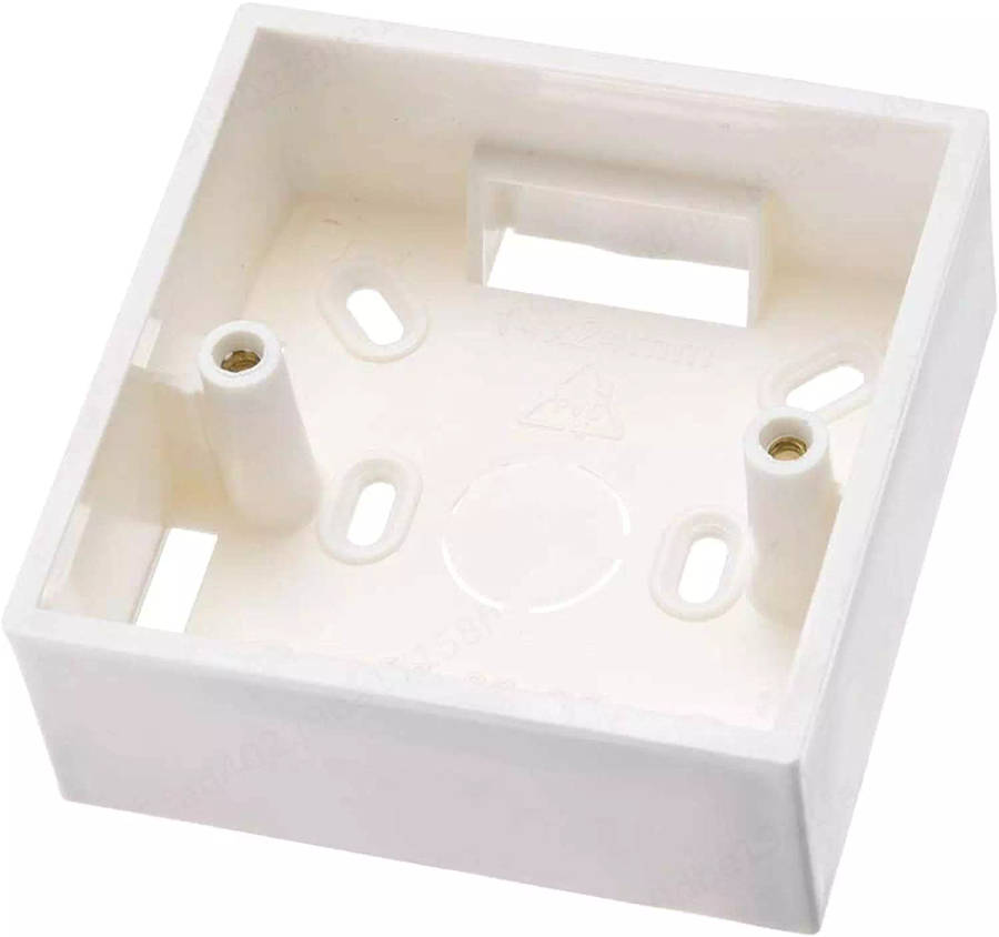 Wall Box 86 x 86mm for Wall Plates | EU Electrical plug Size