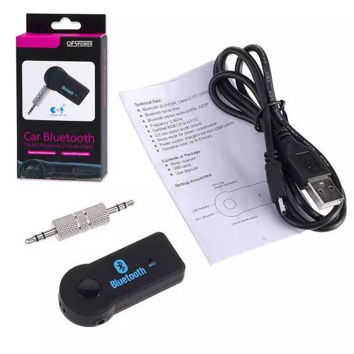 Wireless Bluetooth Audio Receiver | Bluetooth to 3.5mm Jack Output