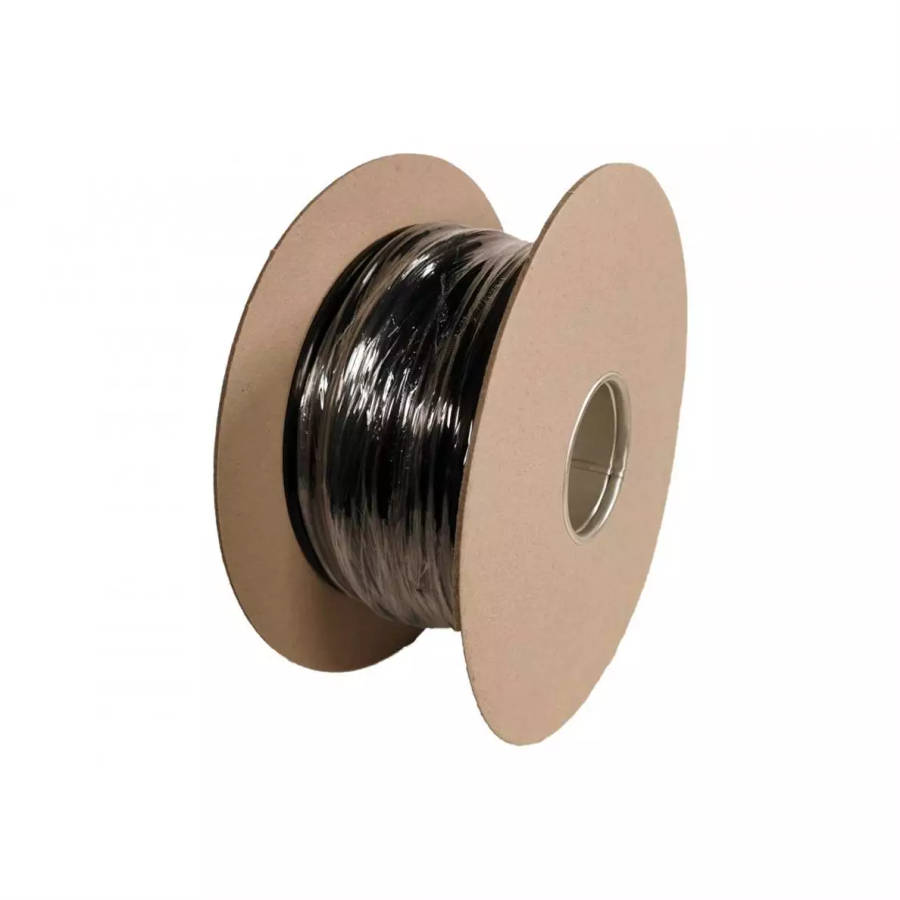 120 Meter Roll CAT5e FTP Gigabit Outdoor 24AWG Networking Cable  with Drain Wire | Black | UV
