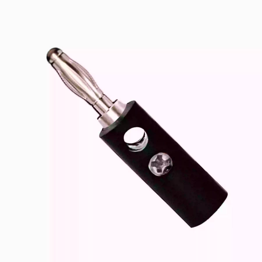 4mm Banana Plug Standard Type, Solderless and Stackable