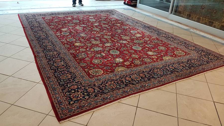 Persian Kashan Carpet 424cm x 303cm Hand Knotted