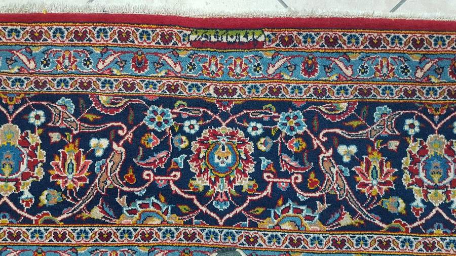 Persian Kashan Carpet 424cm x 303cm Hand Knotted